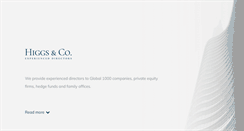 Desktop Screenshot of higgsco.com